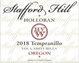 Stafford Hills Tempranillo